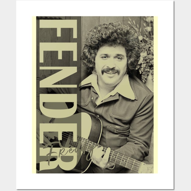 Smooth Details - Freddy Fender Wall Art by Gainy Rainy